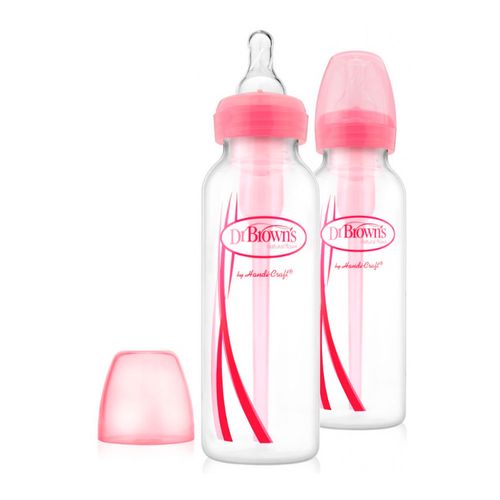 Set 2 Teteros Rosados  8 Oz. Dr. Browns SB82305ESX