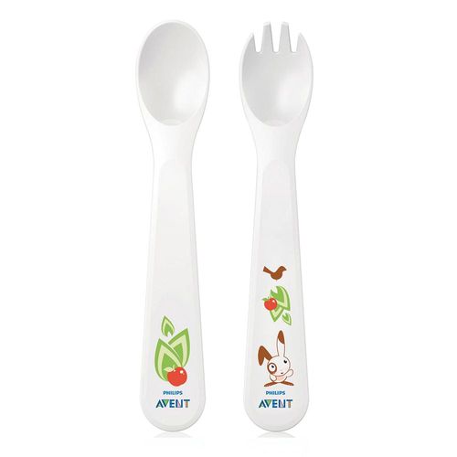 Set De Cubiertos Para Bebé 12M+ Avent SCF71200