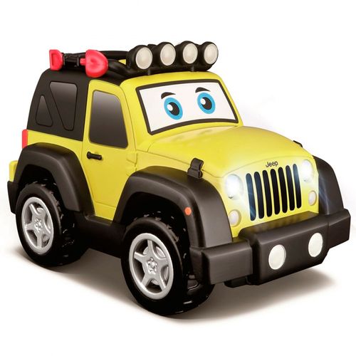Mini Carro Bebé 13cm Play & Go Jeep Wrangler Bburago 1681201