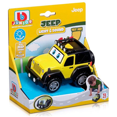 Mini Carro Bebé 13cm Play & Go Jeep Wrangler Bburago 1681201
