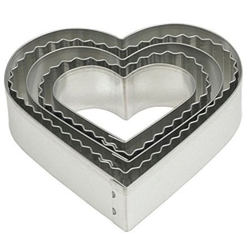 Set 5 Cortadores De Galletas Corazón Harold Import 42155