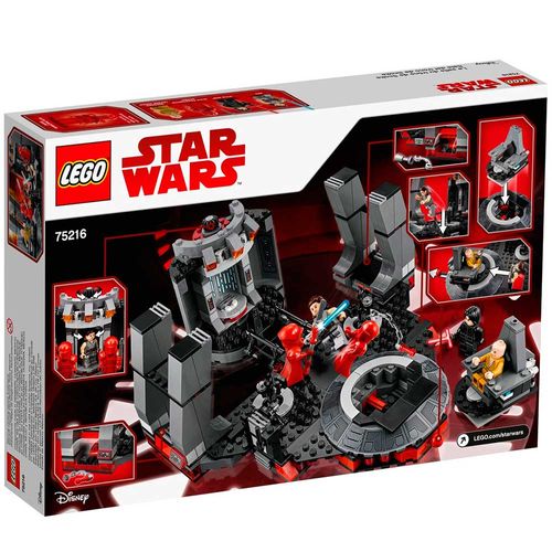 Lego Star Wars Episode Viii Snokes Throne Room Lego LE75216