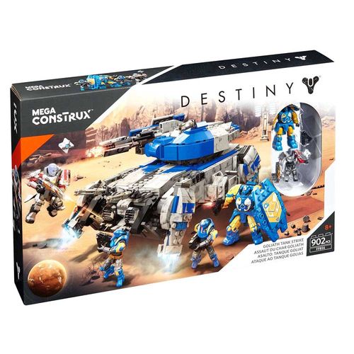 Mega Construx Destiny Asalto Tanque Goliath Mattel FFB56