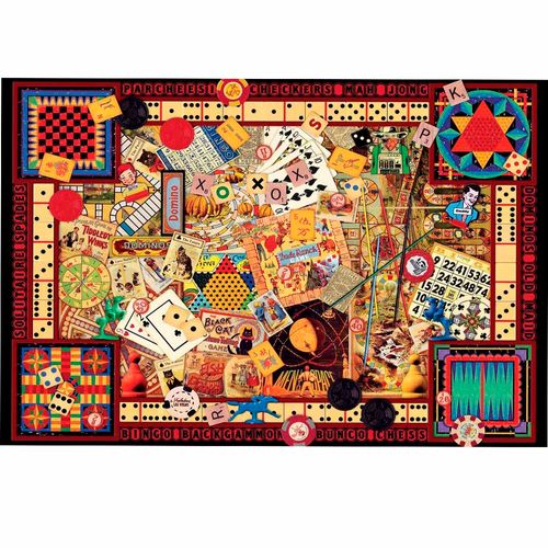 Rompecabezas 1000 Pcs Vintage Games