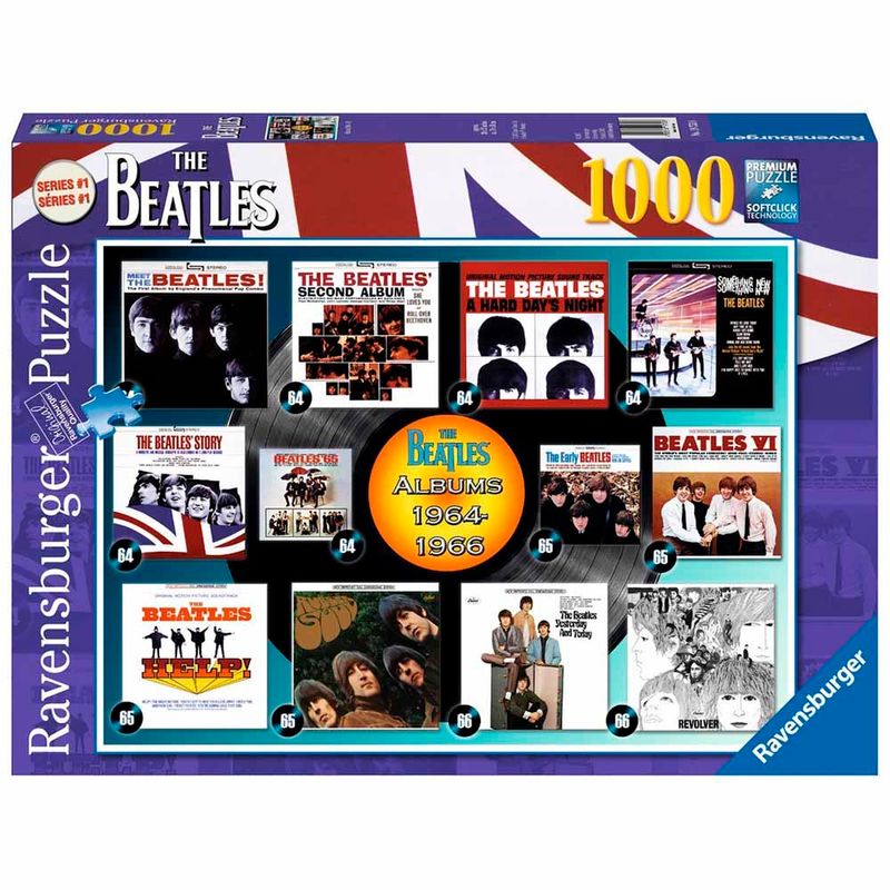 rompecabezas-1000-pcs-beatles-albums-1964-66-ravensburger-226602