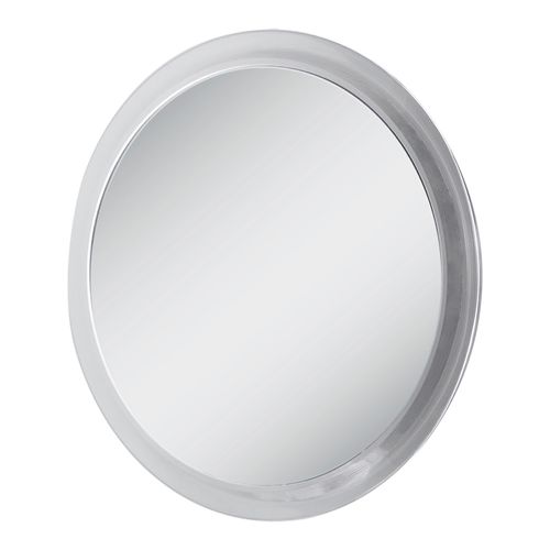 Espejo De Baño Redondo 5x Blanco