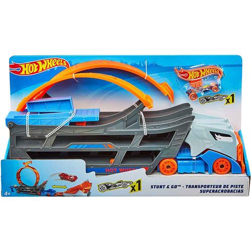 Pista Hot Wheels Stunt & Go Track Mattel GCK38