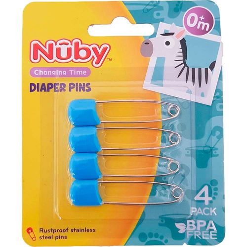 Set 4 Ganchos Para Pañal de Tela Nuby 129CS12144