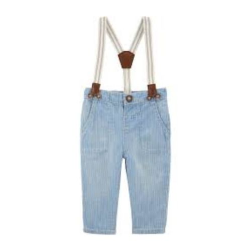 Pantalón Azul Tirantas Bebé Niño