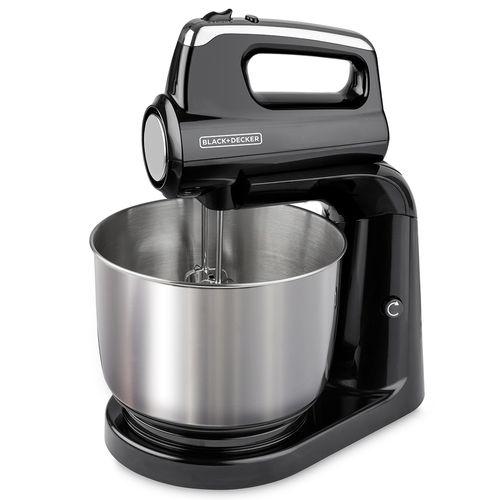 Batidora de Pedestal Negra Black & Decker MX1200