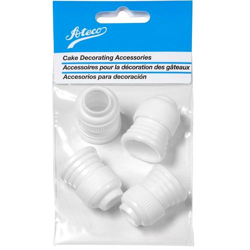 Juego de 4 Acopladores de plástico para Decorar Tortas Harold Imports 398