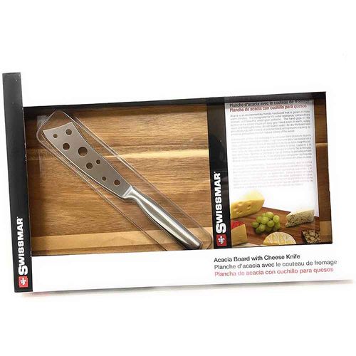 Set Cuchillo y Tabla para Quesos Swissmar CS0345