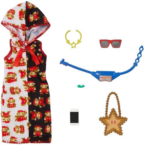 Barbie Accesorios Moda Super Mario Bros Mattel Gjg47