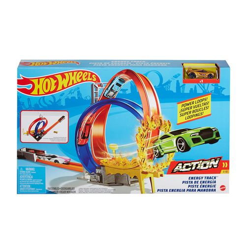 Pista HotWheels Energy Track Mattel GND92
