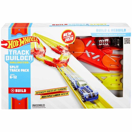 HotWheels Track Builder Split Track Pack Mattel GLC94