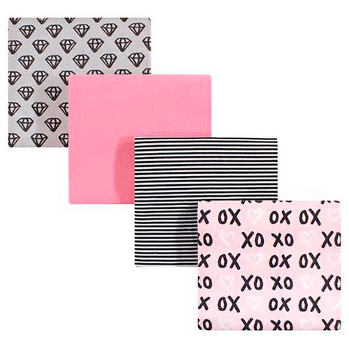 Set 4 Mantas para Bebé Xoxo Baby Vision 59342
