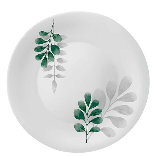 Plato Cena Moon Botanica 27cm Bormioli Rocco Glass 480170FS