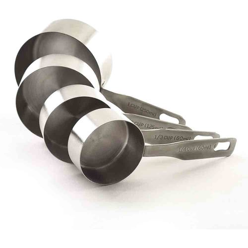 Tazas Medidoras 4 pcs en Acero Norpro 3052