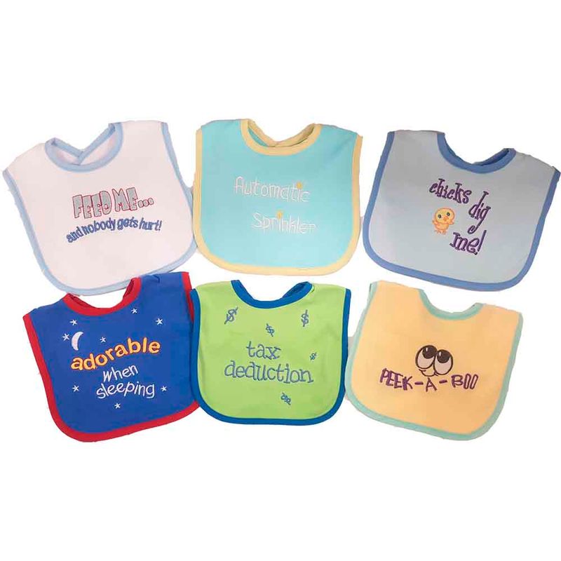 Mighty Clean❣️ Baberos desechables para bebé (4 baberos por paquete)  ⠀⠀⠀⠀⠀⠀⠀⠀⠀ Están diseñados para la máxima comodidad y una protección…