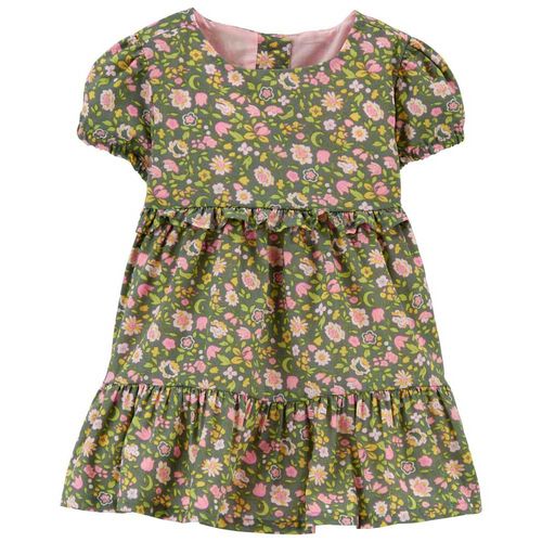 Vestido Flores Bebé Niña