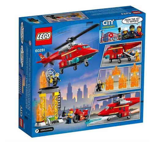 Lego City Fire Rescue Helicopter Lego LE60281