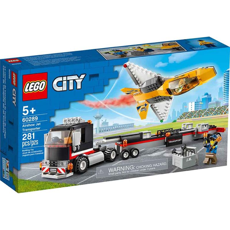 Lego City Airshow Jet Transporter Lego LE60289 - Miscelandia