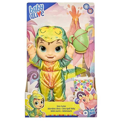 Muñeca Baby Alive Disfraz Stegosaurus