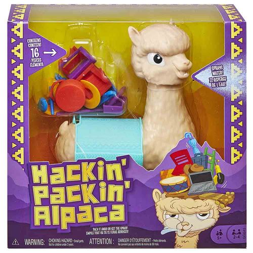 Juego de Mesa Hackin Packin Alpaca Mattel GGB43