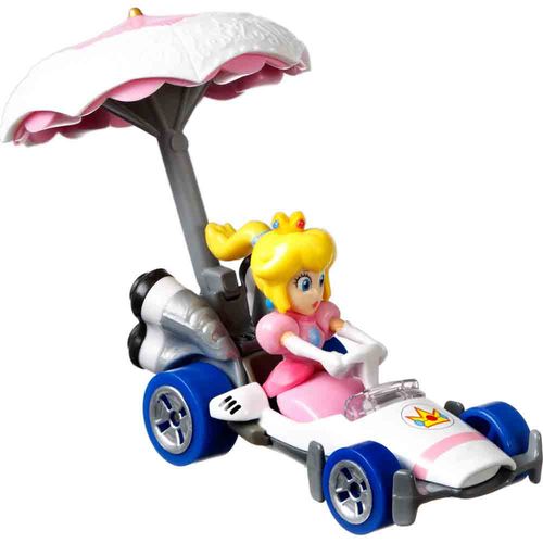 Carro Hot Wheels Kart - Peach in B-Dasher with Peach Parasol Mattel GVD36