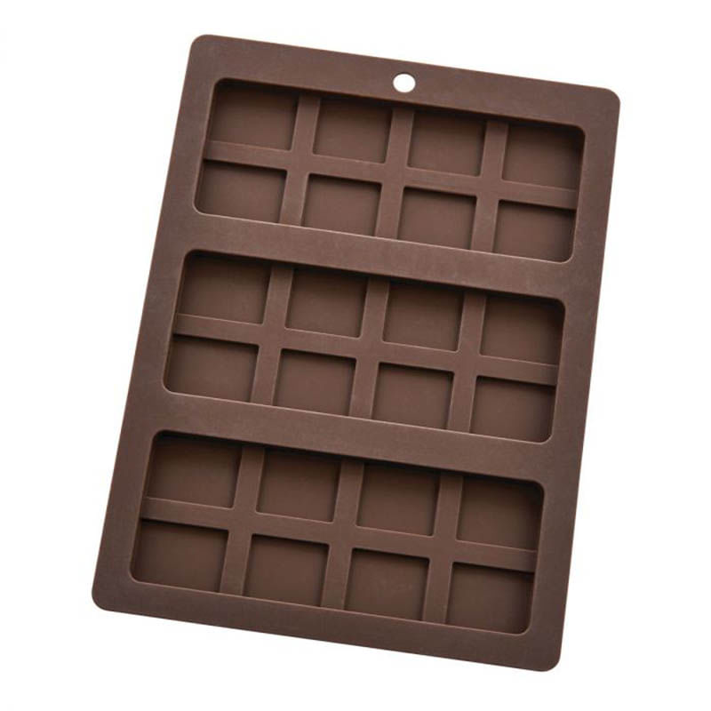 Molde Silicona Barra Chocolate Harold Import 43829 - Miscelandia