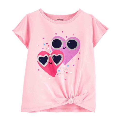 Camiseta Rosada Bebé Niña