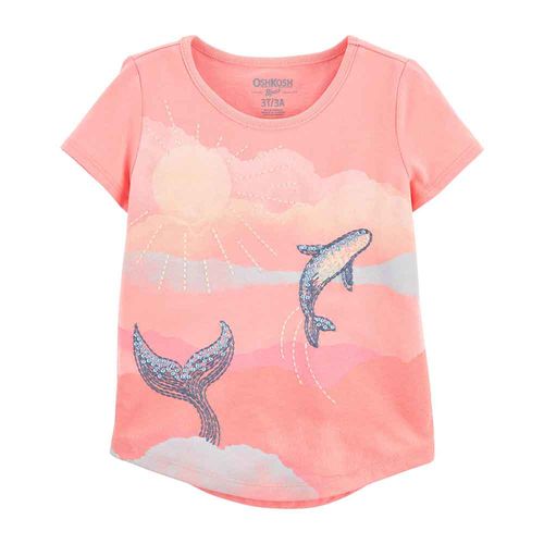 Camiseta Ballenas Bebé Niña