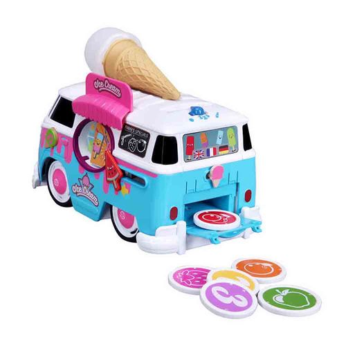 Carro Volkswagen Magic Ice Cream Bus 2 + Bburago 1688610