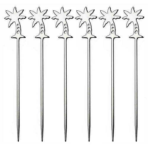 Set 6 Pinchos para Cóctel - Palmeras Prodyne MP2