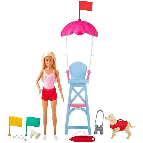 Muñeca Barbie Salvavidas Mattel GTX69