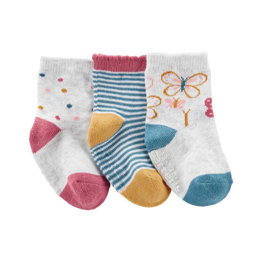 Medias para niños 35-38 Baby Boy Girl Solid Ankle Crew Calcetines con asas  para niños pequeños Unisex forro polar cálido calcetines de algodón grueso
