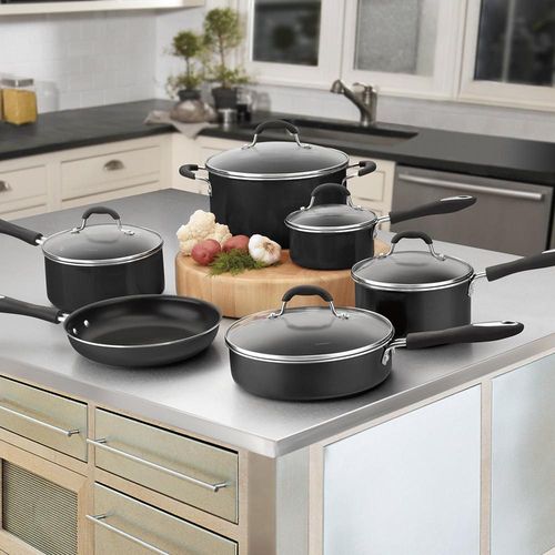 Juego de Ollas 11 Piezas Advantage Cuisinart 5511BK