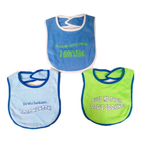 Set 3 Baberos Bebé Niña Carters 1O860310 - Miscelandia