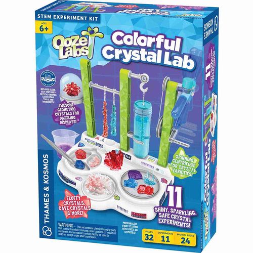 Set Ooze Labs: Laboratorio de Cristal Colorido