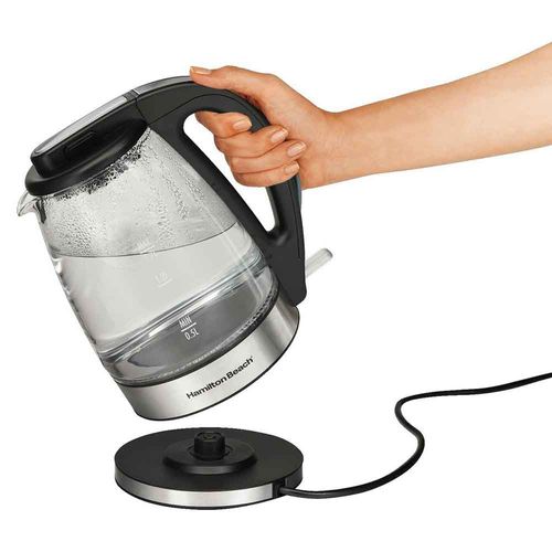Tetera Vidrio 1,7Lt Hamilton Beach 40869