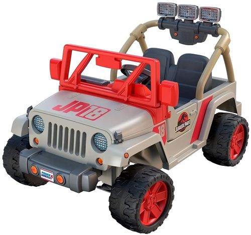 Carro Power Wheels Jurassic Park Jeep Wrangler Batería 12v