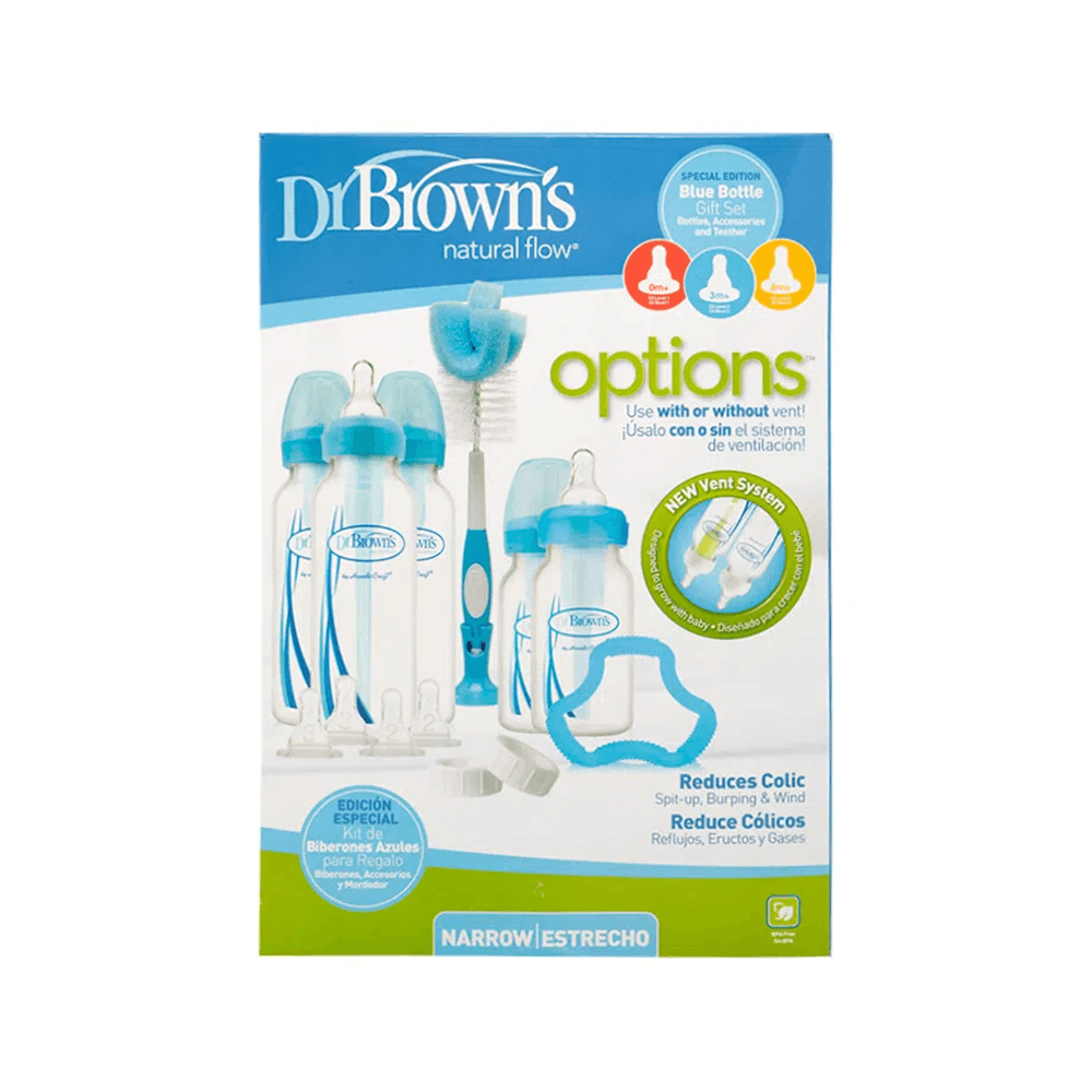 SET 5 BIBERONES OPTION + DR. BROWNS