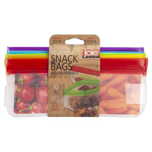 Bolsas de Snacks Reutilizables 355ml/17oz-10 piezas Joie 29164
