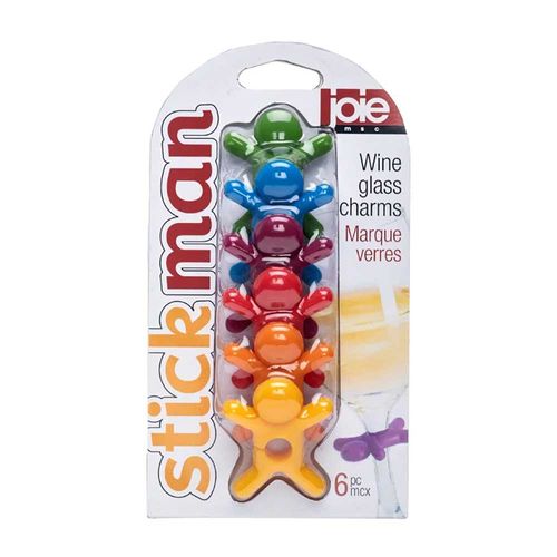 Marcadores de Copa Stick Man - 6 piezas Joie 49123