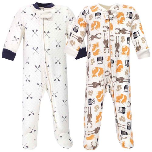 Set 2 Pijamas Acolchadas Bosque Bebé Niño