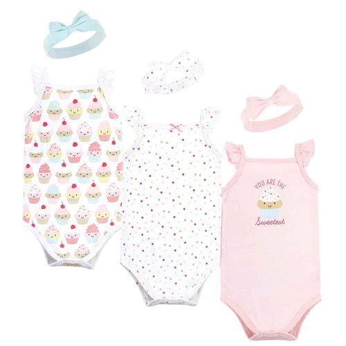 Set 3 Body Cupcakes Bebé Niña