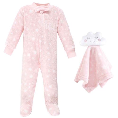 Pijama Fleece + Manta Seguridad Bebé Niña