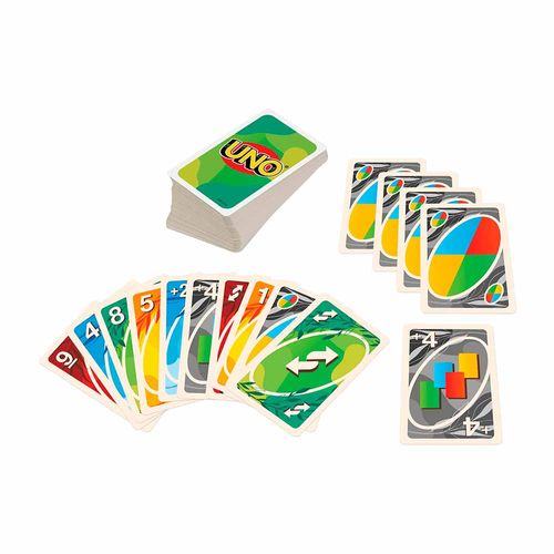Juego de Cartas Uno Eco-Sostenible Mattel GTH23