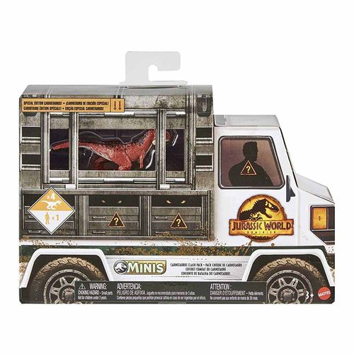 Set 5 Mini Figuras Jurassic World Dominion Themed Mattel GWP72