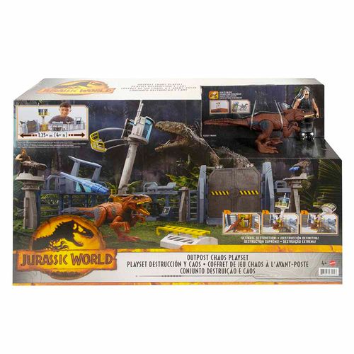 Set Jurassic World Outpost Chaos Mattel GYH43